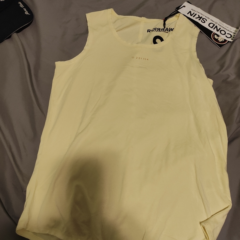 Once We Were Warriors Soft Yellow Tank Top